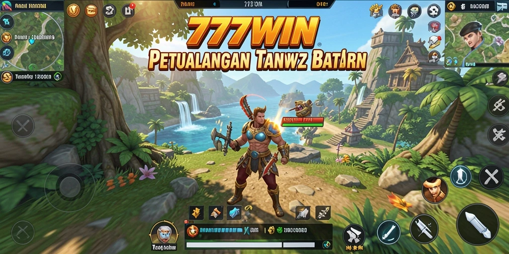 Tangkapan layar menunjukkan petualangan mendalam di dunia Open World.
