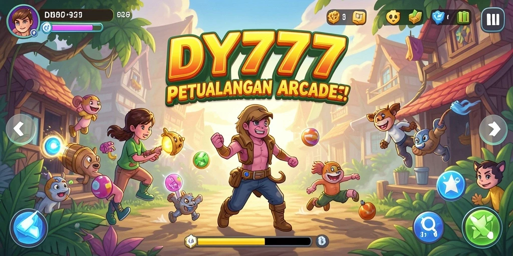 Screenshot DY777 menunjukkan gameplay seru dan penuh tantangan.