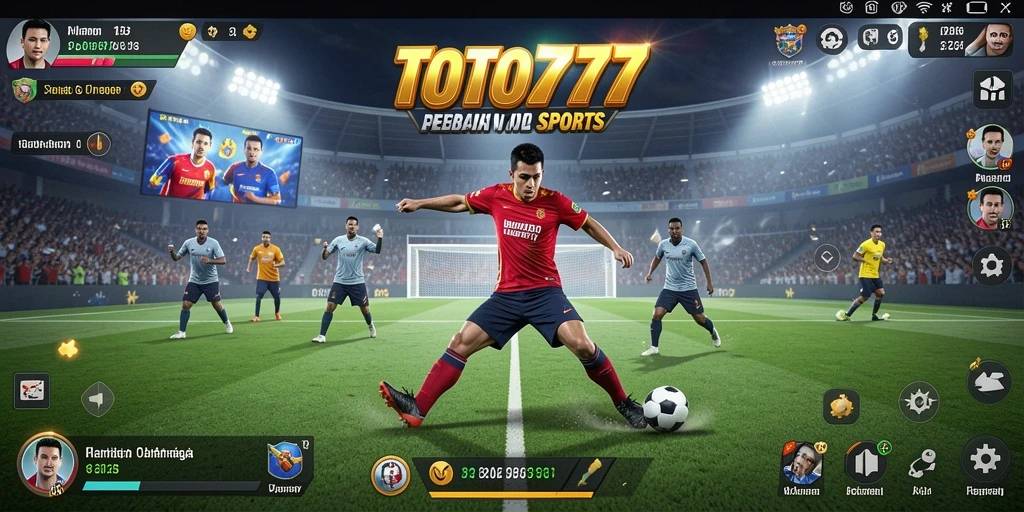 Tampilan menarik dari gameplay olahraga di TOTO777.