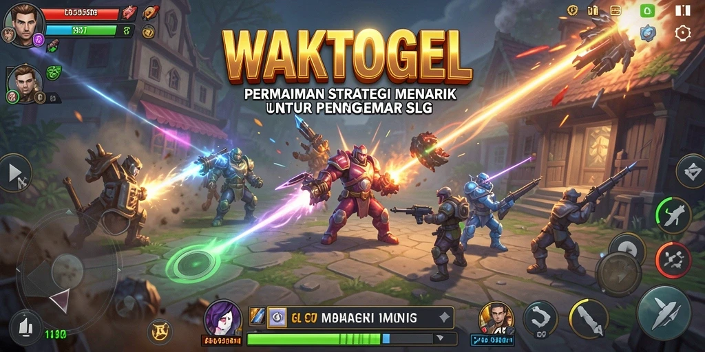 Tangkapan layar menampilkan gameplay WAKTOGEL yang menarik dan strategis.
